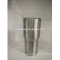 Vacuum Insulated Stainless Steel Travel Tumbler with straw 30oz